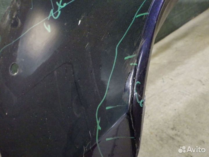 1259729 mazda CX-5 облицовка бампера переднего 2022