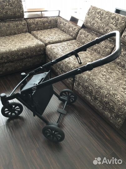 Опора от коляски (Anex e-type). С колесами