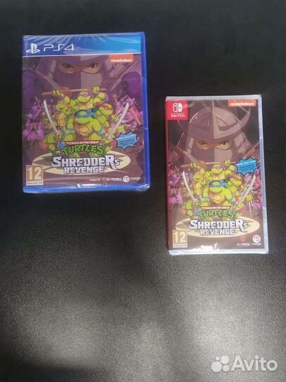 Teenage mutant ninja turtles ps4/switch