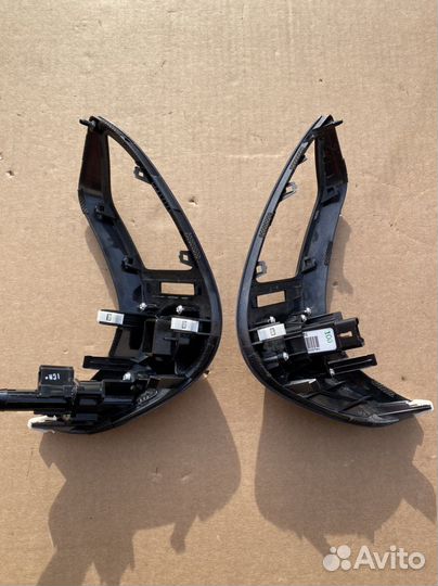 Декоративные накладки дефлекторов Hyundai ix35