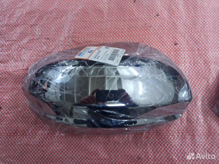 Хромированные накладки зеркал Renault Duster 2