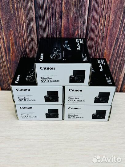 Canon PowerShot g7x mark iii black(новый)