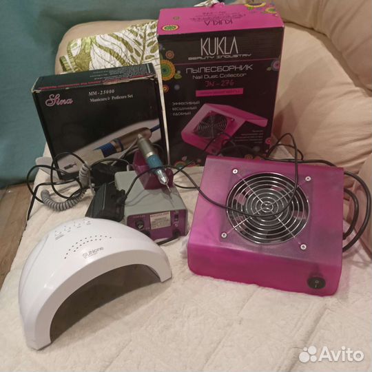 Набор для наращивания ногтей бу