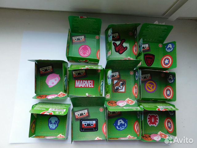 Начивки Пятерочка Марвел
