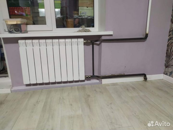 Замена радиаторов отопления Услуги Газосварщика