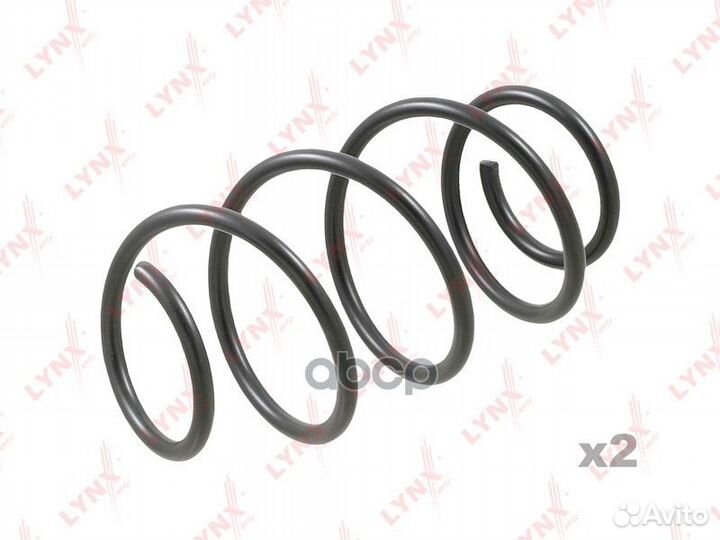 Пружины подвески перед прав/лев hyundai