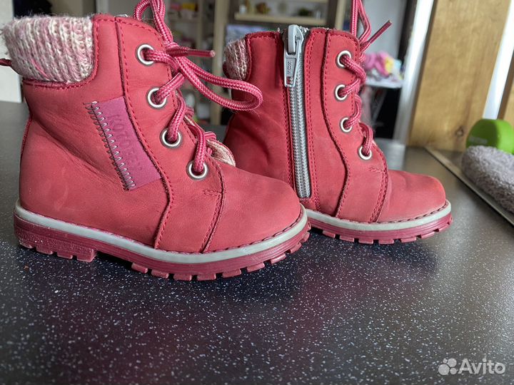 Ботинки для девочки 21 размер