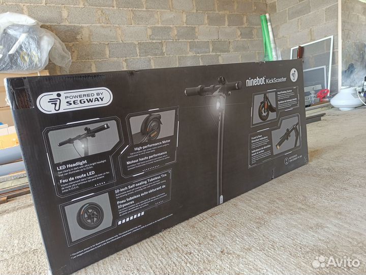 Самокат электрический Ninebot f2 plus