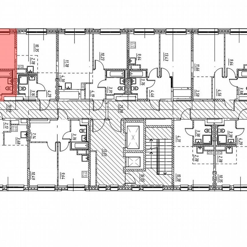 2-к. квартира, 49,4 м², 2/12 эт.