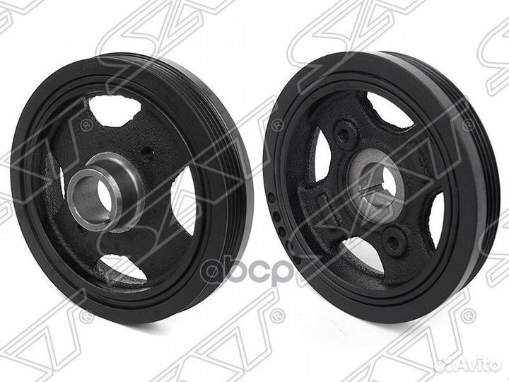 Шкив коленвала toyota platz/vitz/yaris/yaris/echo