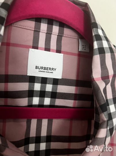 Рубашка burberry новая 42 it