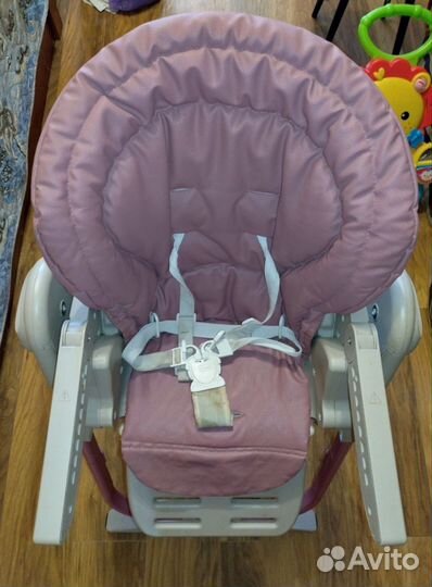 Стульчик для кормления chicco polly magic