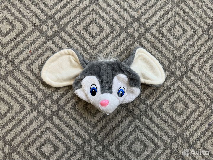 Новогодняя маска мышь