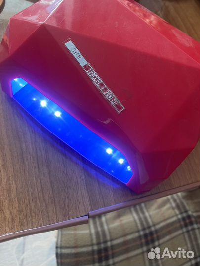 Лампа наклейки гель база для маникюра