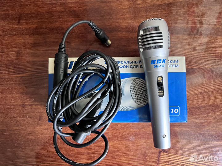 Микрофон новый, фирма BBK
