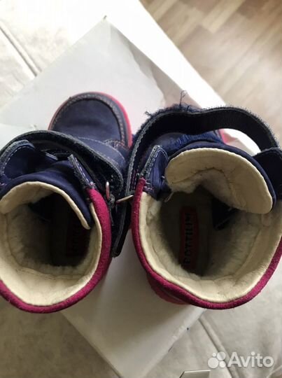 Ботинки для девочки зимние