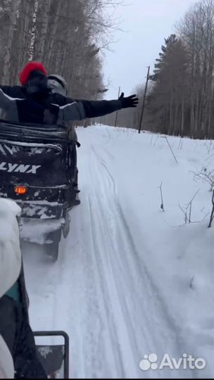 Комбо-тур (5 часов) по Маярдаку: конно-снегоходный