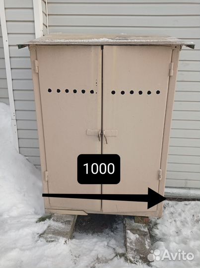 Ящик металлический бу