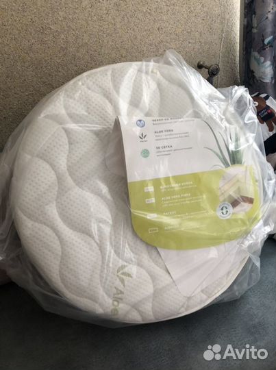 Матрас детский круглый