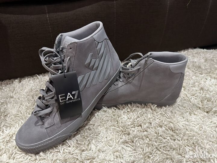 Сникеры EA7 Pride High Transofmers Gray