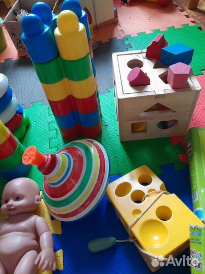 Развивающие игрушки от 1 года пакетом