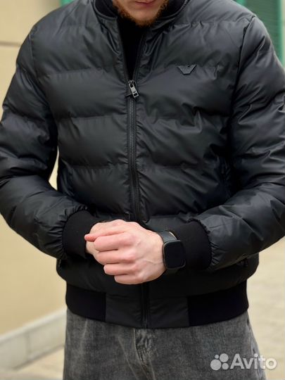 Бомбер armani мужской