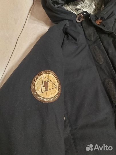 Парка пуховая мужская