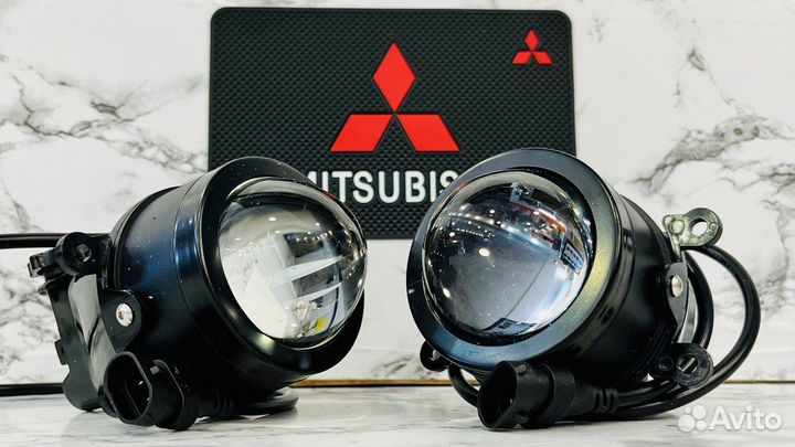 Лазерные противотуманки Mitsubishi BI-LED Premium