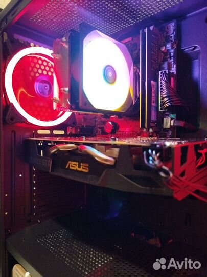 Игровой 1660-6gb i5 7400 Kaby ssd-512gb ram-16gb