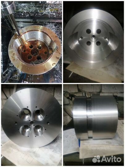 Токарные и фрезерные работы на станках с чпу