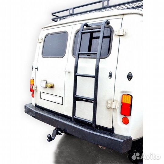 Лестница на заднюю 2х створ. дверь УАЗ 452 Буханка
