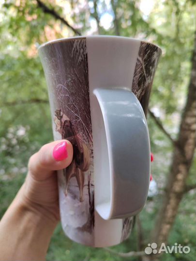 Кружка фарфоровая