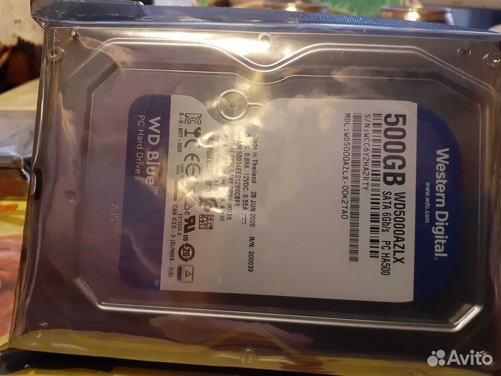 Жесткий диск western digital 500gb WD5000azlx