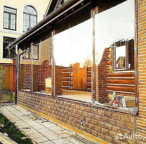 Мягкие окна для беседки, террасы, веранды под ключ