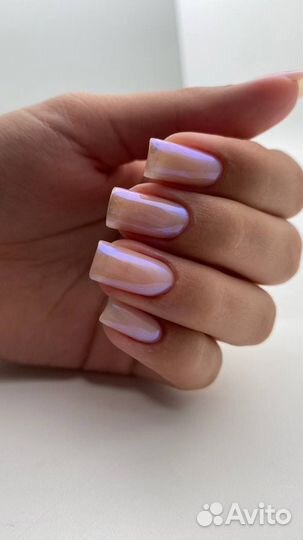 Аппаратный маникюр + гель-лак