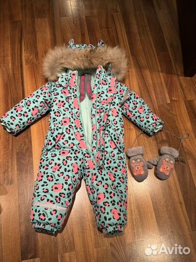 Зимний комбинезон arctland 86 для девочки