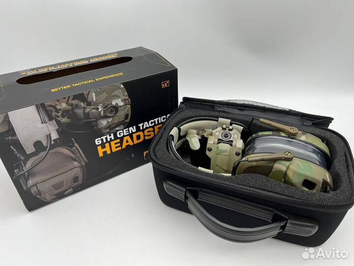 6TH GEN tactical headset