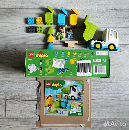 Lego duplo Мусоровоз 10945