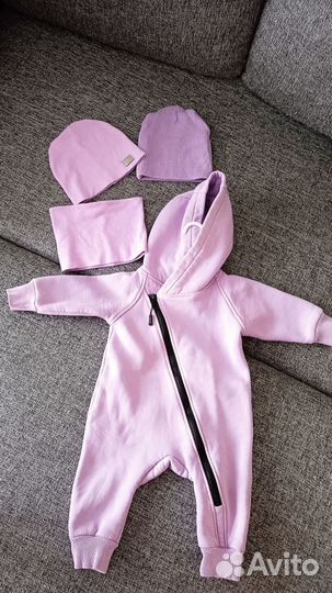 Флисовый комбинезон