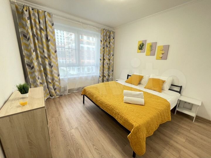 2-к. квартира, 55 м², 3/25 эт.