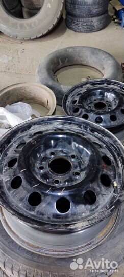 Диски штампованные r15 5x114 3