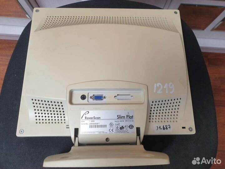 Монитор RoverScan slim flat 15