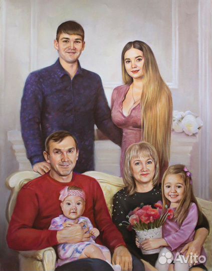 Портреты, шаржи, картины, матрешки