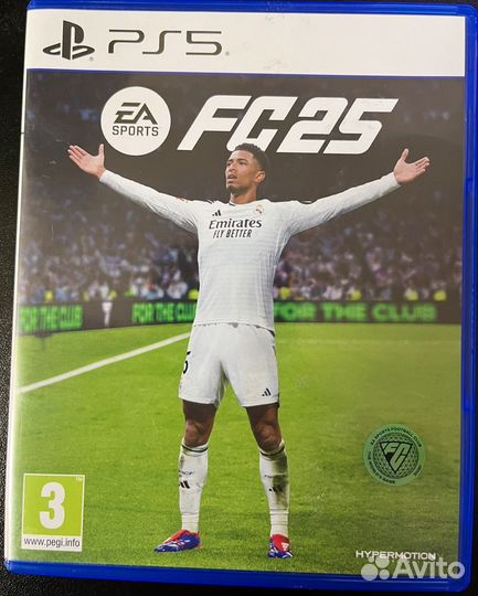 Fc 25 PS5 диск
