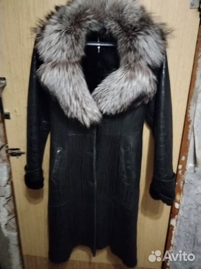 Дубленка натуральная женская 46 48