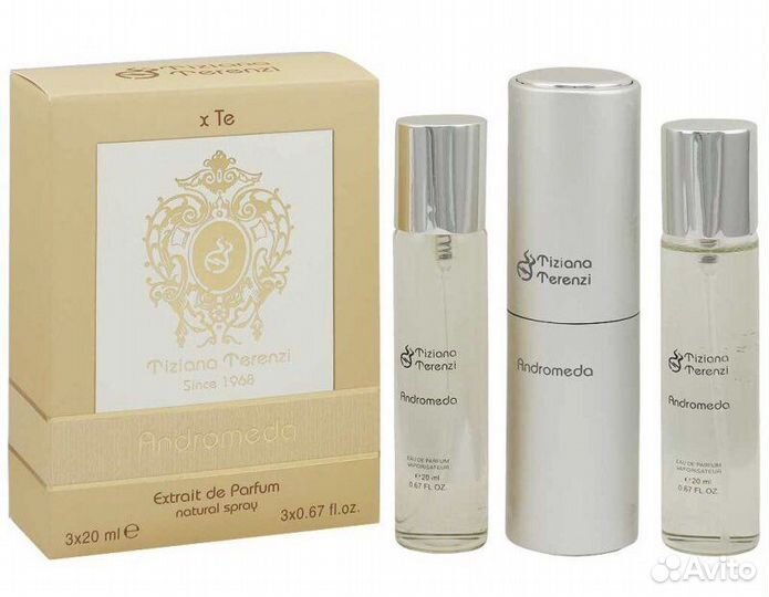 Духи набор Tiziana Terenzi Andromeda 3x20ml