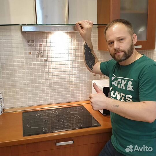 Ремонт кухонных вытяжек электроплит, холодильников