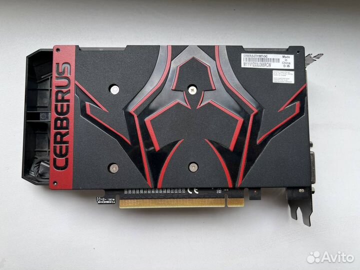 Nvidia geforce gtx 1050 ti 4gb asus cerberus