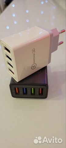 Зарядное устройство 4 порта usb быстрая зарядка