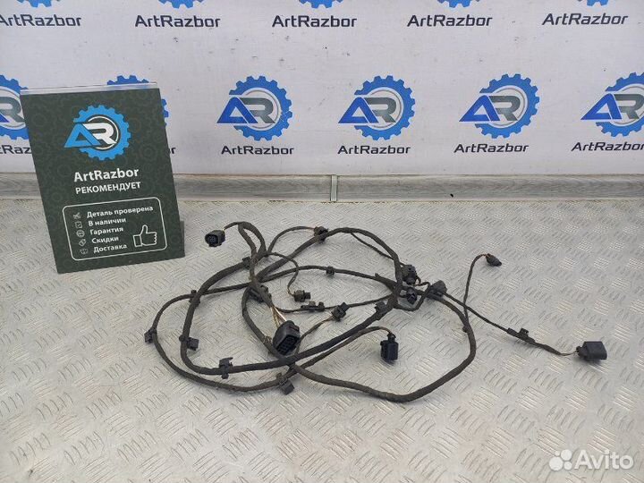 Проводка парктроников Audi Q7 4LB 3.0 casa 240